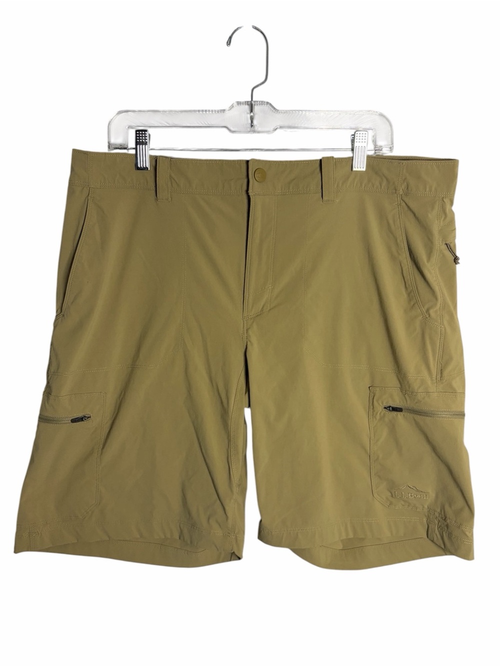 L.L.Bean Cresta Hiking Shorts 35W Dark Driftwood 10” Cargo